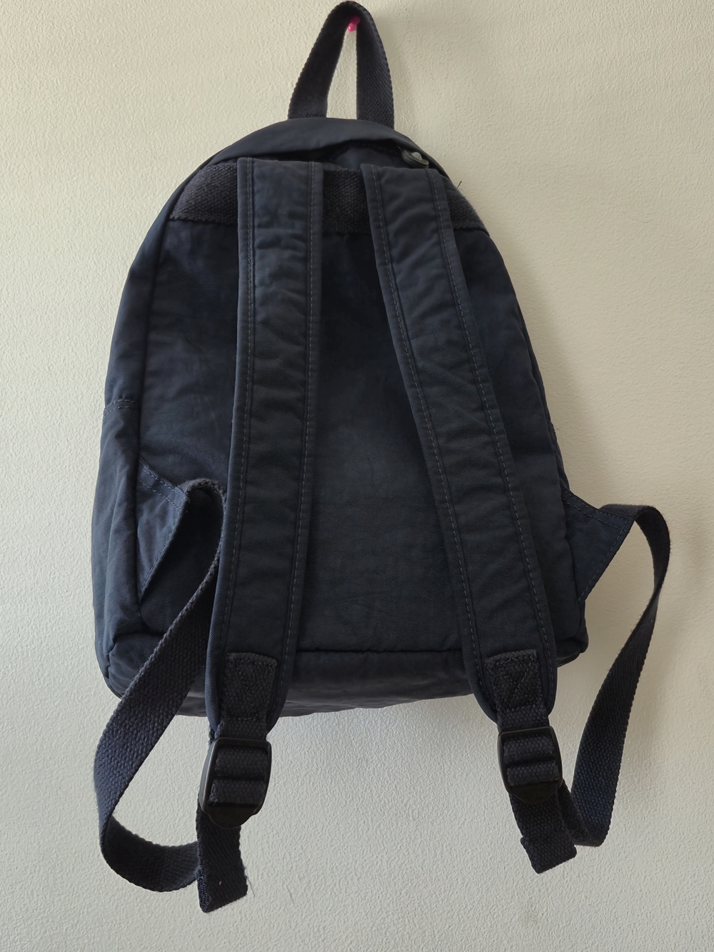Kipling Navy Blue Nylon Small Backpack City Travel Bag - Picture 7 of 12